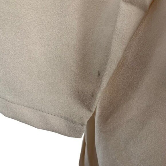 Refka Dress 8 Cream Modest Long Sleeve Pleated NWT Midi Office Wear - Picture 5 of 8